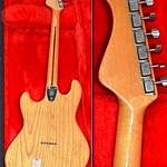 Musicman, Music Man, Stingray II, Sting Ray II, vintage guitar, 1977, seventies. Nitro finished in Natural