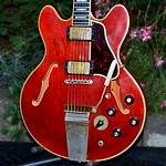 Original 1976 Gibson ES-355, in Cherry, with Varitone control and lyre vibrato