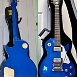 Gibson Les Paul Studio, 1983 - rare first year model. 'Electric Blue'