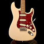 Fender American Deluxe Stratocaster, 2007. Vintage/Olympic White Pearl