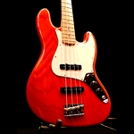 Fender Jazz Bass, Sunset Orange Transparent over premium Ash