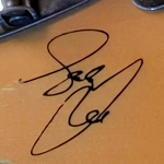 Geddy signature; some dings