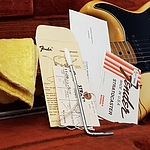 Original Fender hard shell case, etc
