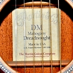 Martin DM Mahogany acoustic left hand handed lefty. Made in USA