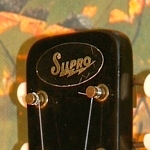 Supro Super,1960. All original, including its National serial number tag