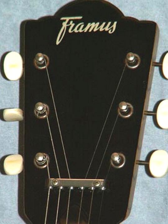 Framus Model 5-51 parlor size. Solid as a rock