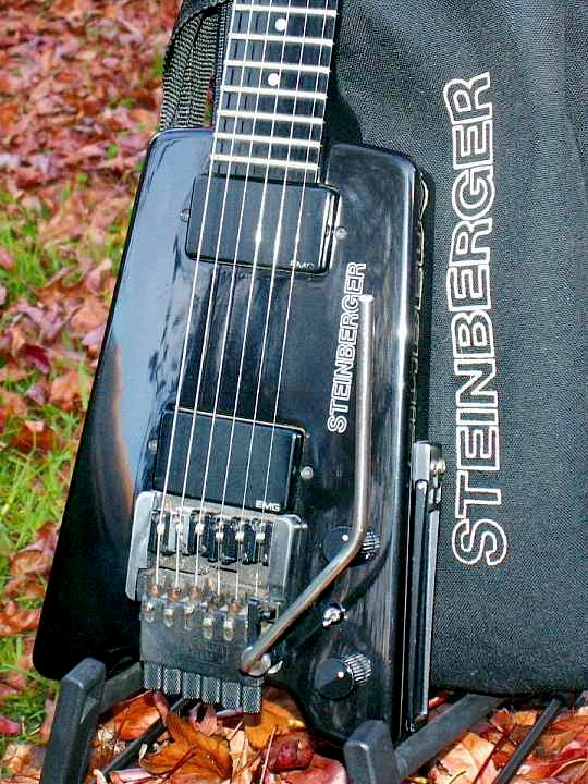 Ned Steinberger's famous headless guitar design