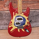 Fender Stratocaster – limited edition Primal Scream 30th Anniversary ‘Screamadelica’ model